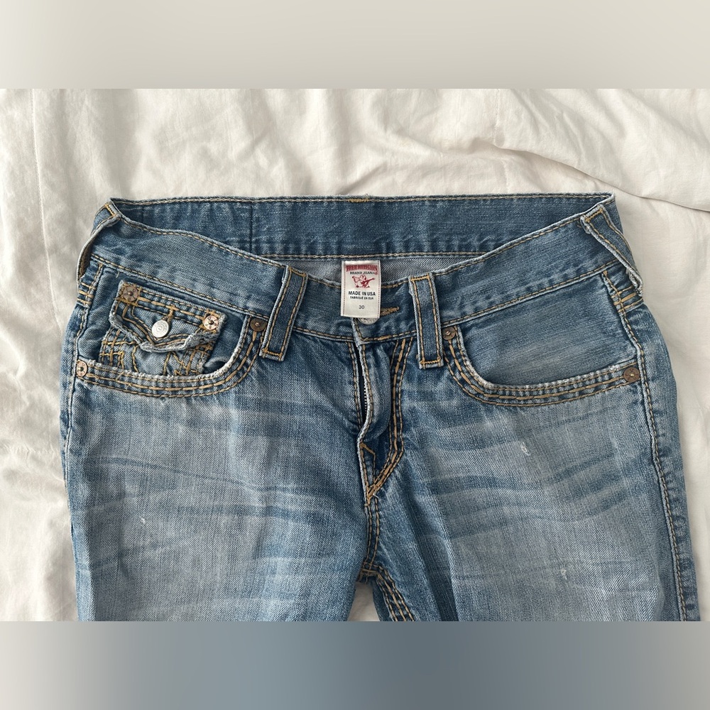True Religion Light Blue Slim Jeans